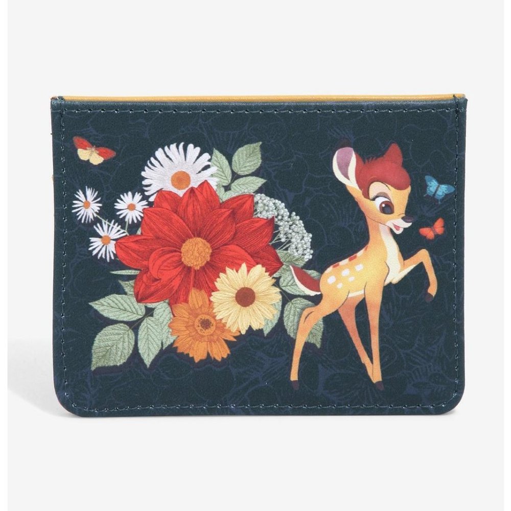 Loungefly Disney Bambi Flowers Pose Floral Cardholder